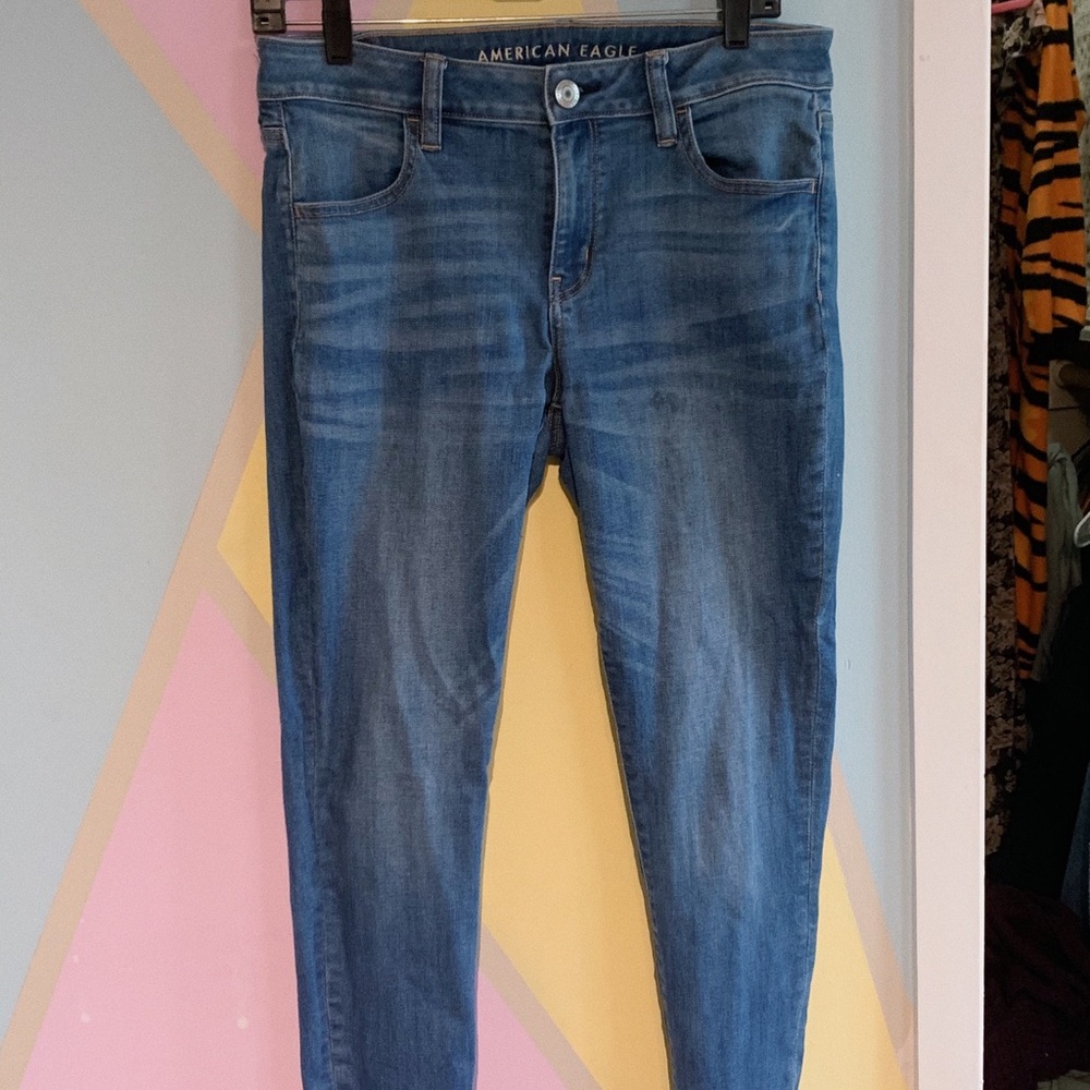 American Eagle Mid-Rise Skinny Jeans
